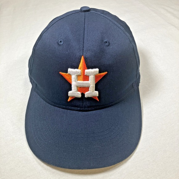 Houston Astros Hat Navy Blue MLB Baseball Cap OC Sports Adjustable Back - Picture 3 of 7